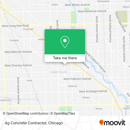 Ag Concrete Contractor map