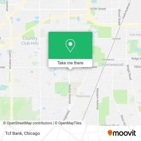 Tcf Bank map