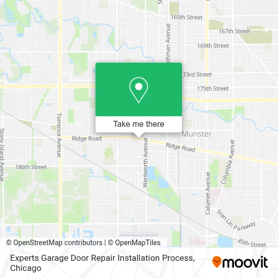 Experts Garage Door Repair Installation Process map