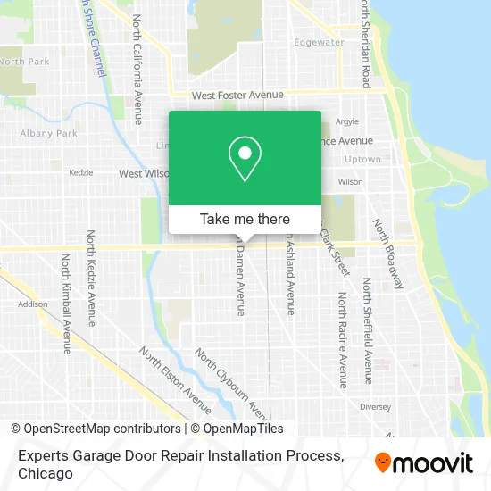 Experts Garage Door Repair Installation Process map