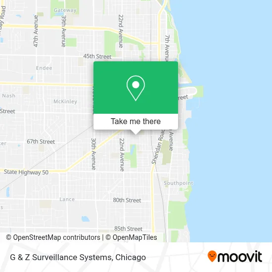 G & Z Surveillance Systems map