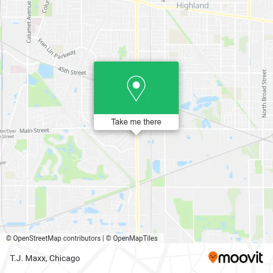 T.J. Maxx map