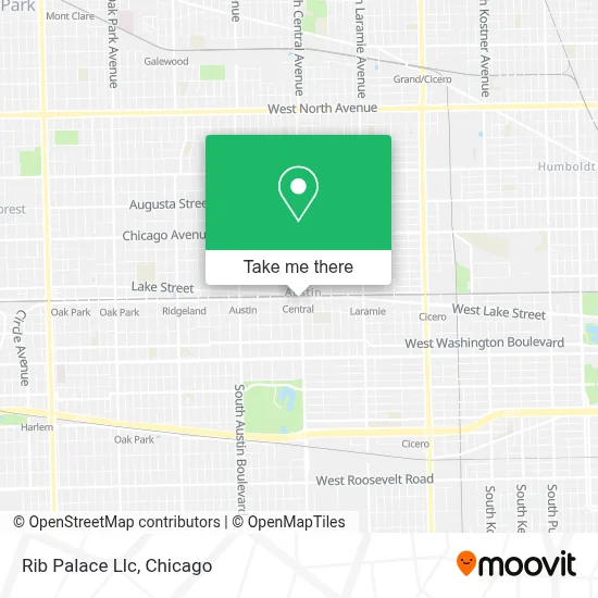 Rib Palace Llc map
