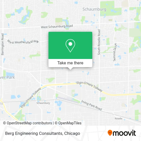 Berg Engineering Consultants map