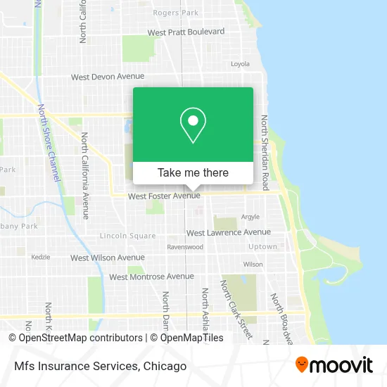 Mfs Insurance Services map