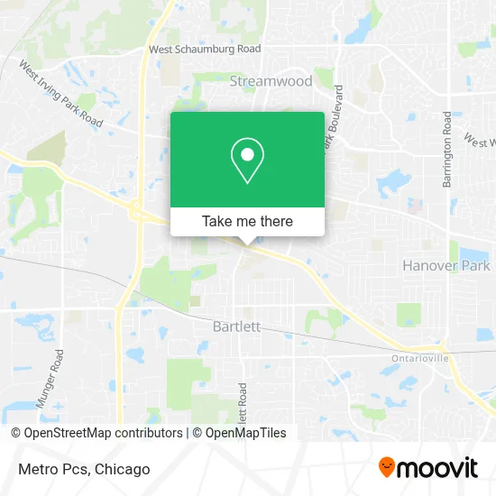 Metro Pcs map