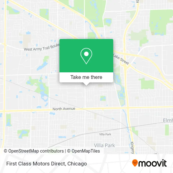 First Class Motors Direct map
