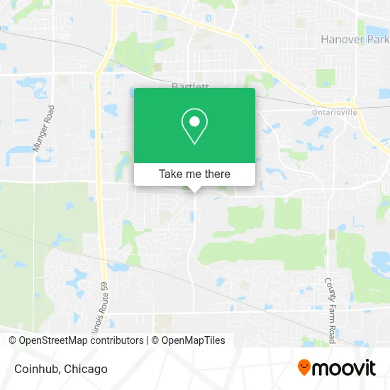 Coinhub map