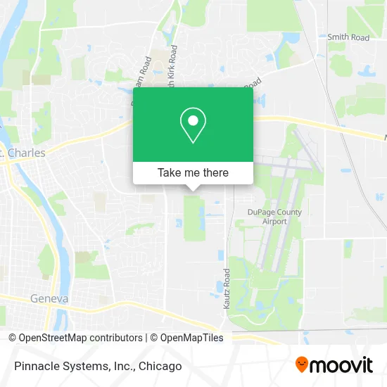 Pinnacle Systems, Inc. map