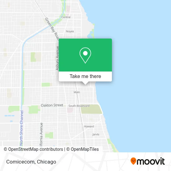 Comicecom map