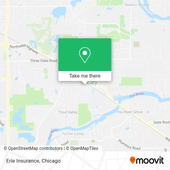 Erie Insurance map