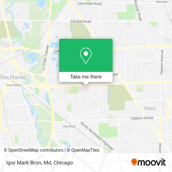 Igor Mark Bron, Md map