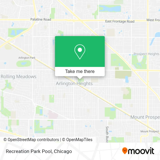 Recreation Park Pool map