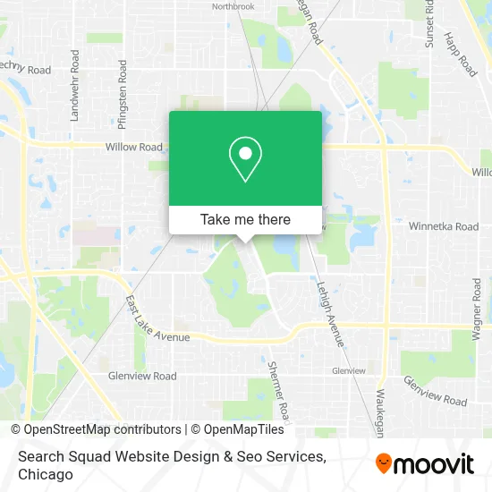 Search Squad Website Design & Seo Services map