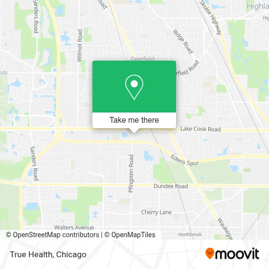 True Health map