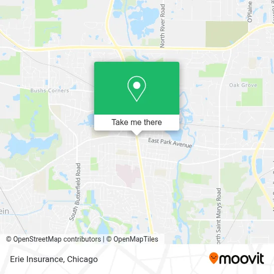 Erie Insurance map