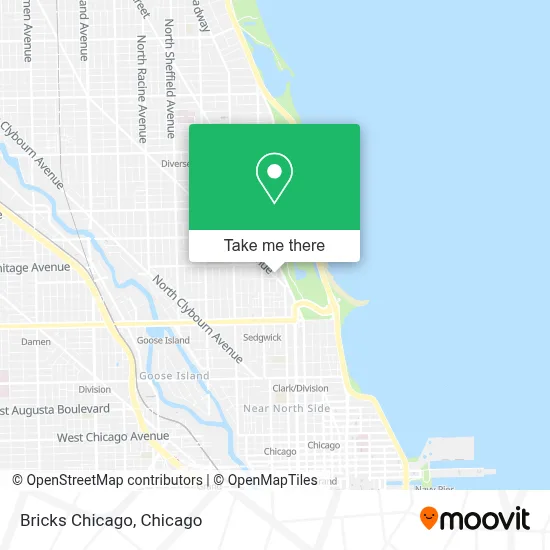 Bricks Chicago map