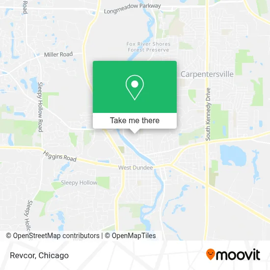 Revcor map