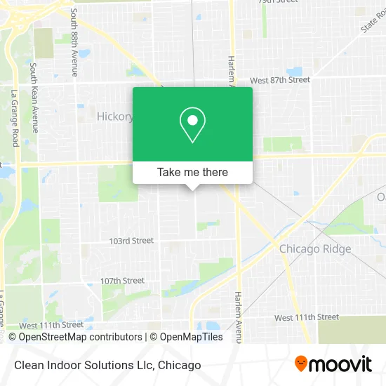 Clean Indoor Solutions Llc map