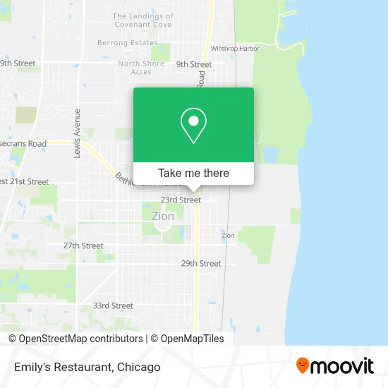 Emily's Restaurant map