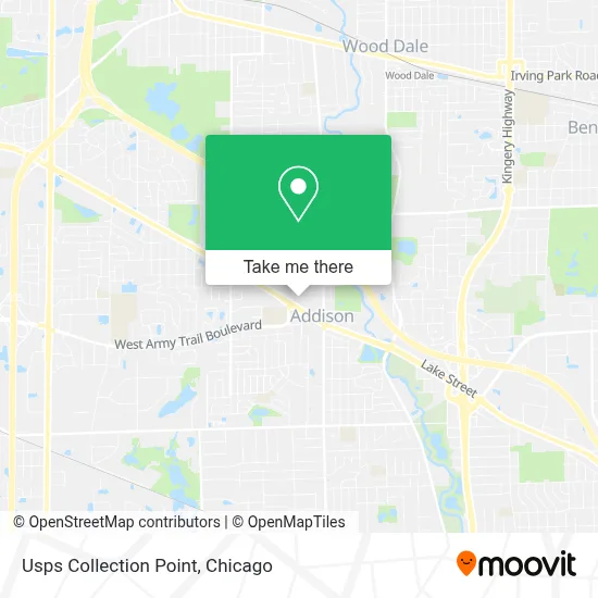 Usps Collection Point map