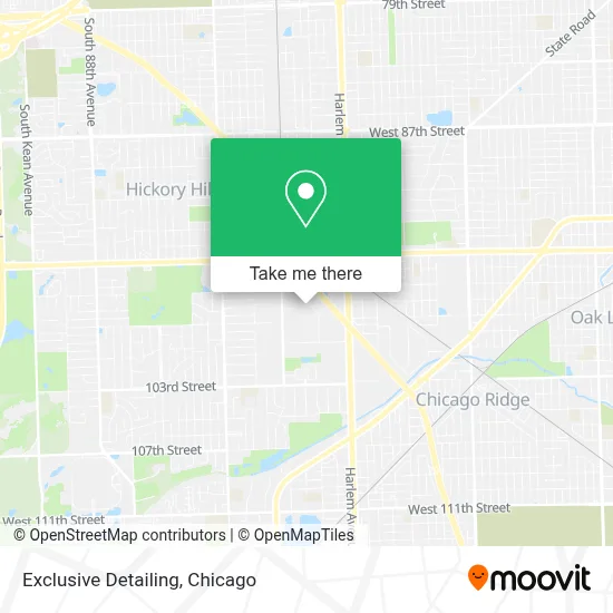 Exclusive Detailing map