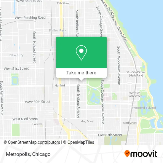 Metropolis map