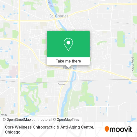 Core Wellness Chiropractic & Anti-Aging Centre map