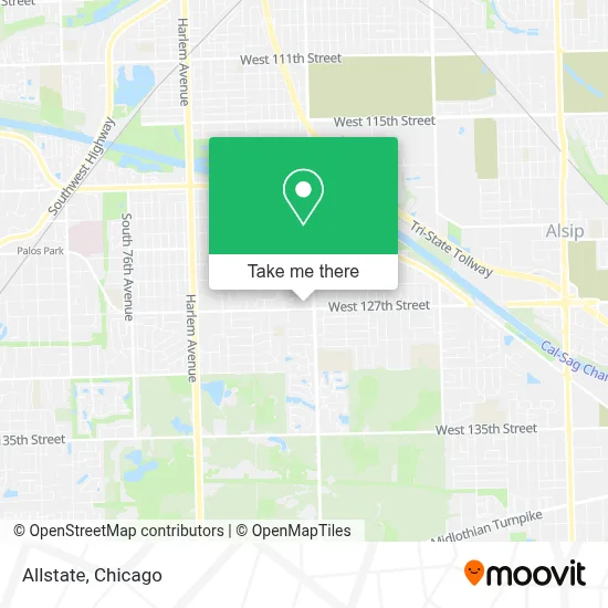 Allstate map