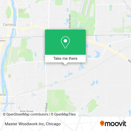 Master Woodwork Inc map