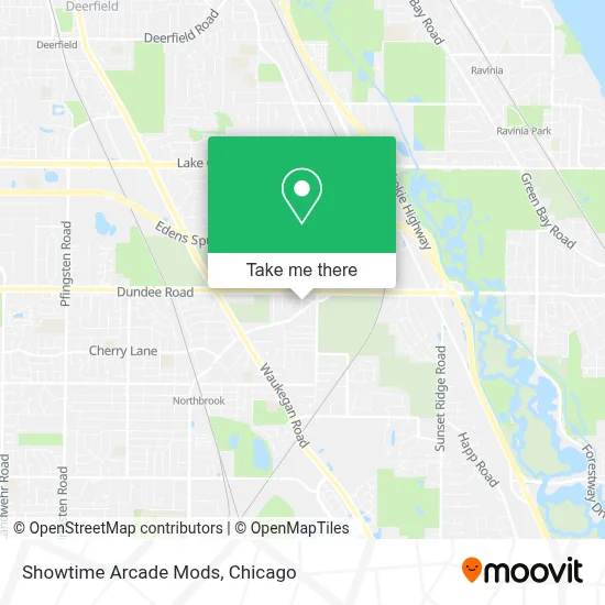 Showtime Arcade Mods map