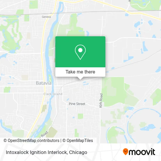 Intoxalock Ignition Interlock map