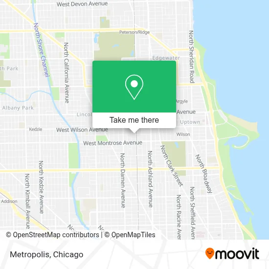 Metropolis map