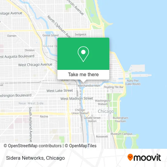 Sidera Networks map