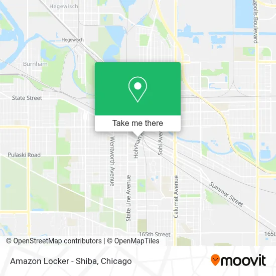Amazon Locker - Shiba map