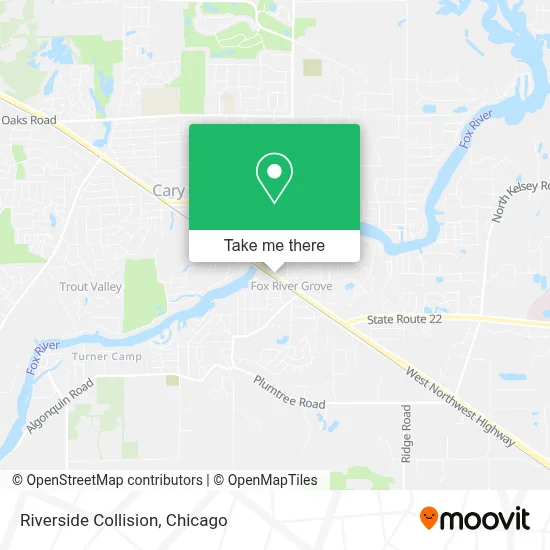 Riverside Collision map