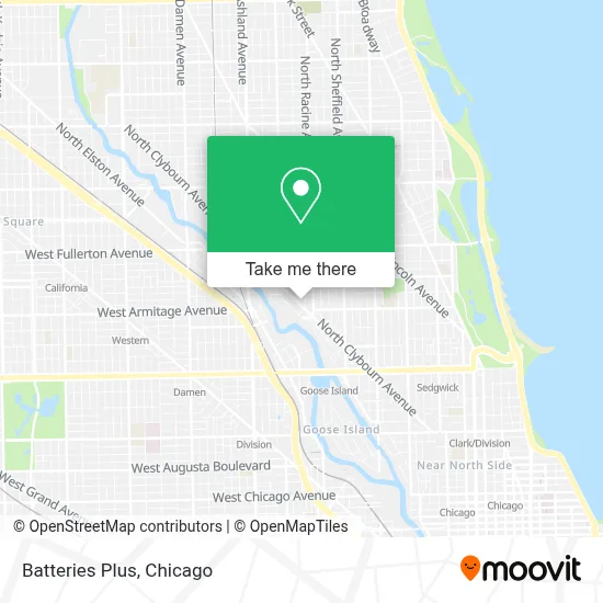 Batteries Plus map