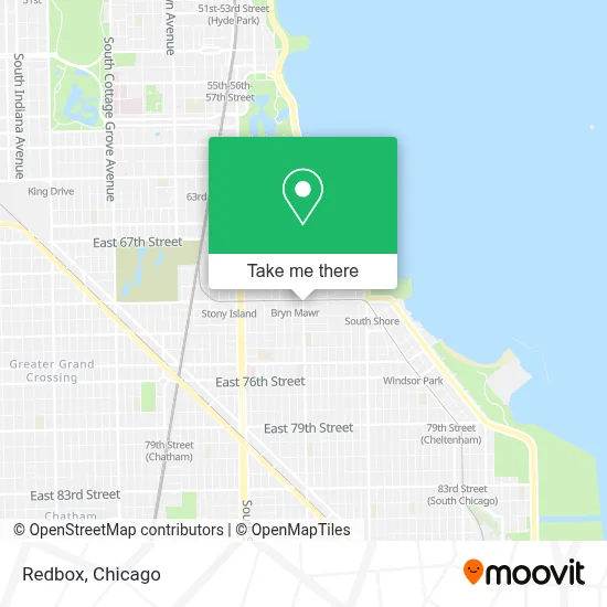 Redbox map