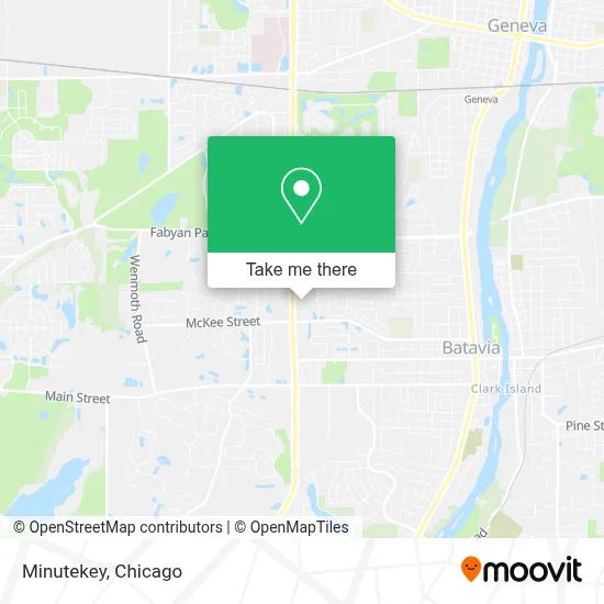 Minutekey map