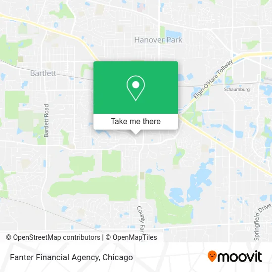Fanter Financial Agency map