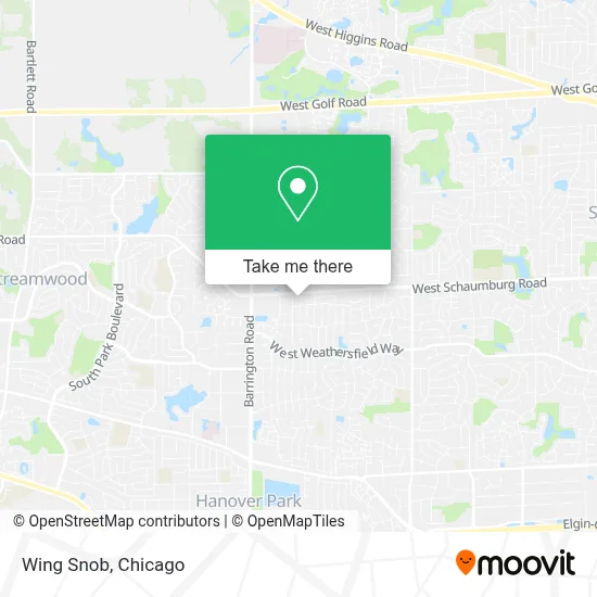 Wing Snob map