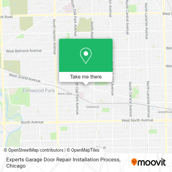 Experts Garage Door Repair Installation Process map