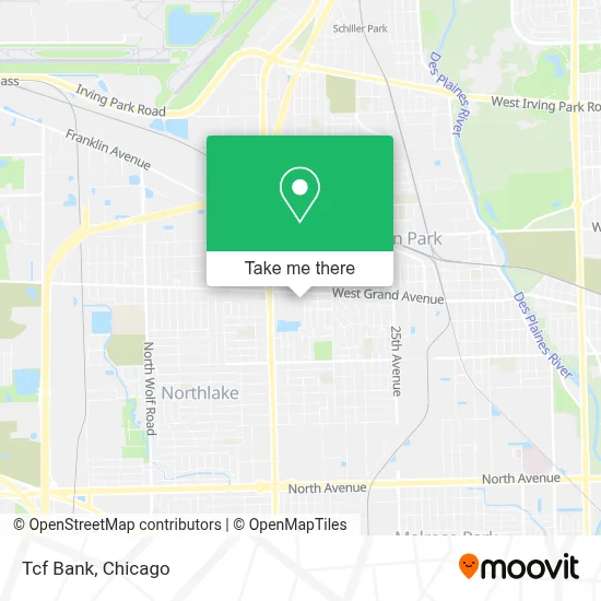 Tcf Bank map