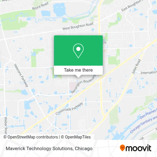 Maverick Technology Solutions map
