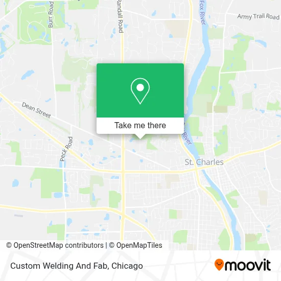 Custom Welding And Fab map