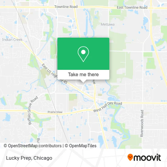 Lucky Prep map