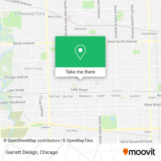 Garrett Design map