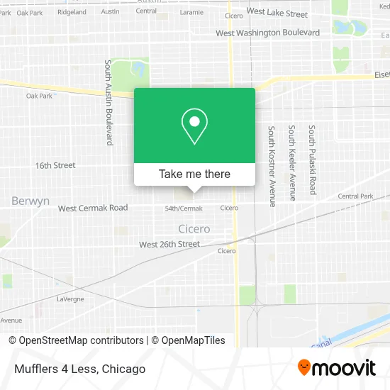 Mufflers 4 Less map