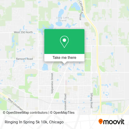 Ringing In Spring 5k 10k map