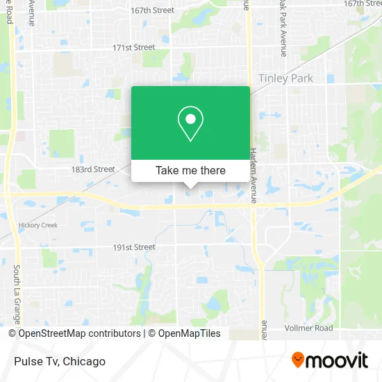 Pulse Tv map